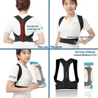 Adjustable Posture Corrector For Women And Men Upper Back Brace Belt
