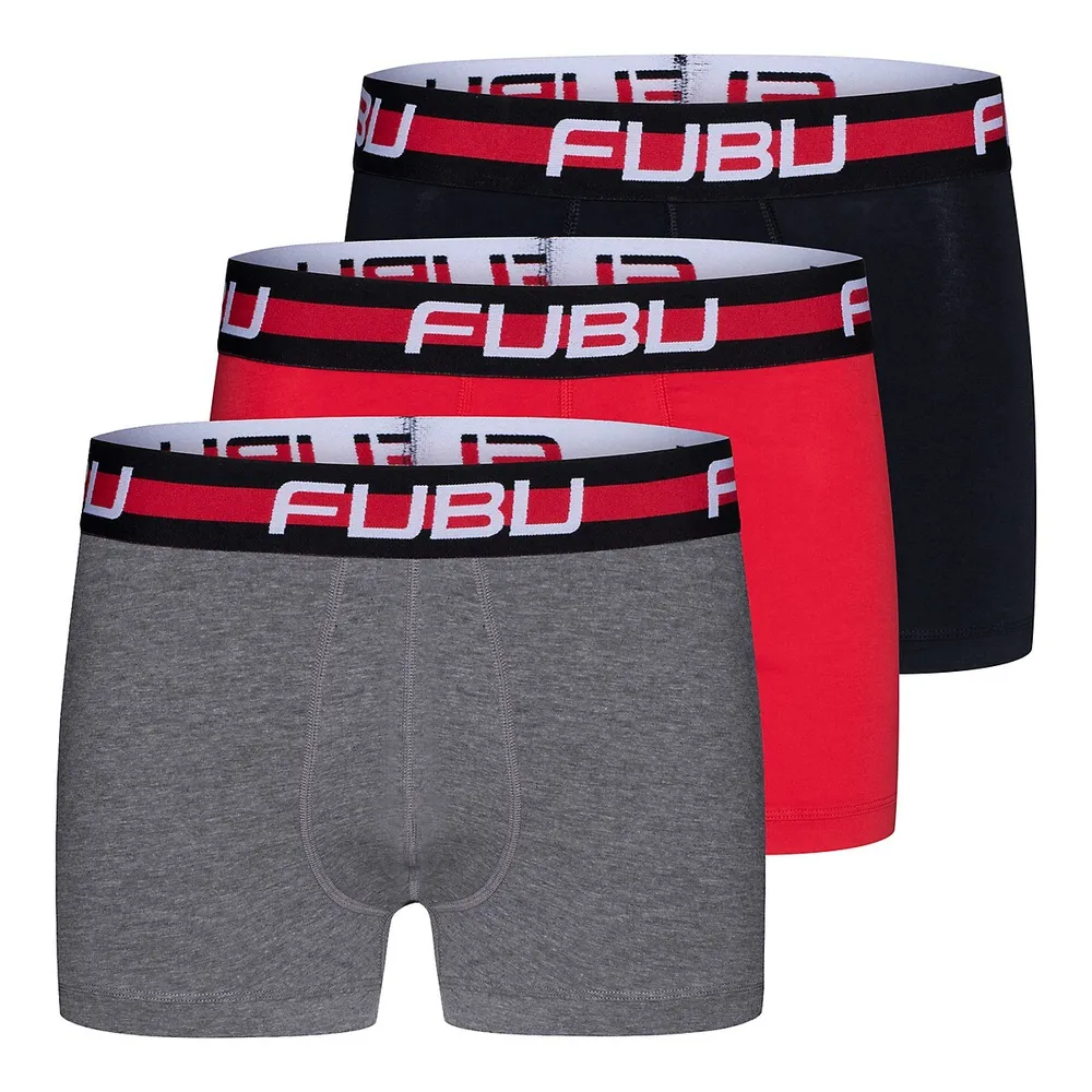 3-Pack Cotton Trunks