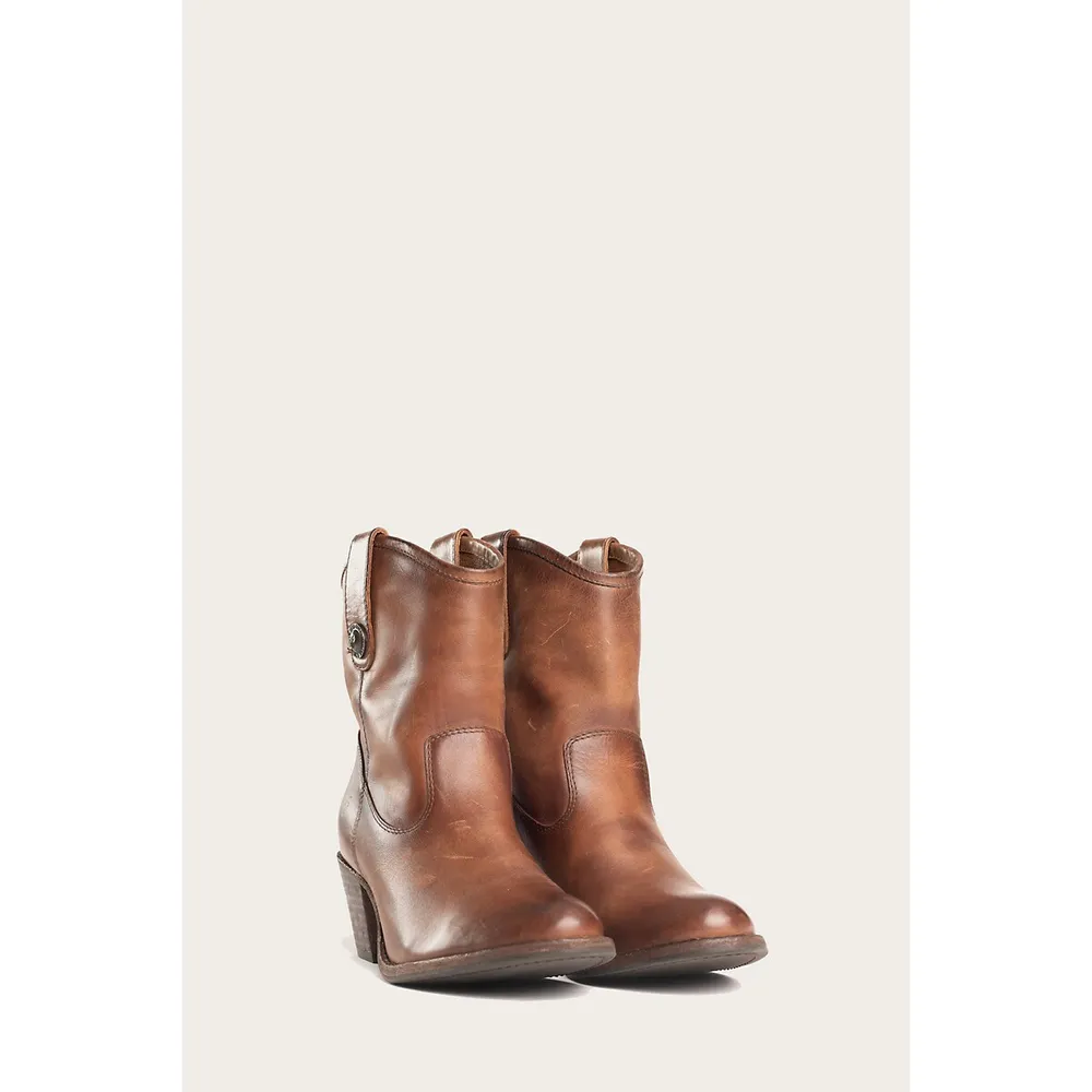 Jackie Button Short Western Boot