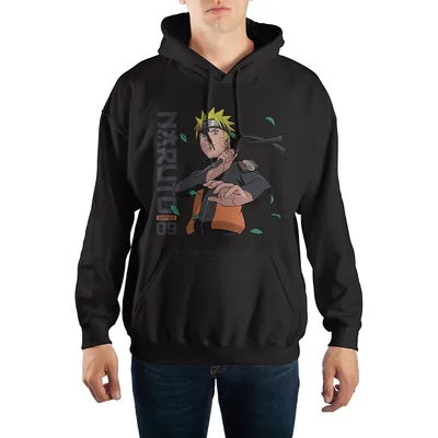 Naruto Shippuden 09 Black Hoodie Sweater