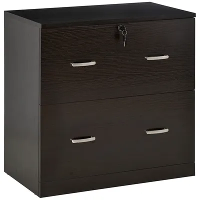 2-drawer File Cabinet With Hanging Bar