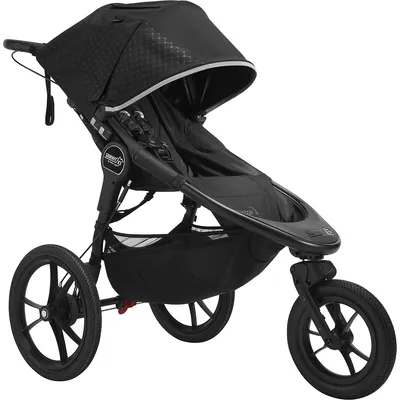 Baby Jogger Summit X3 Jogging Stroller - Midnight Black