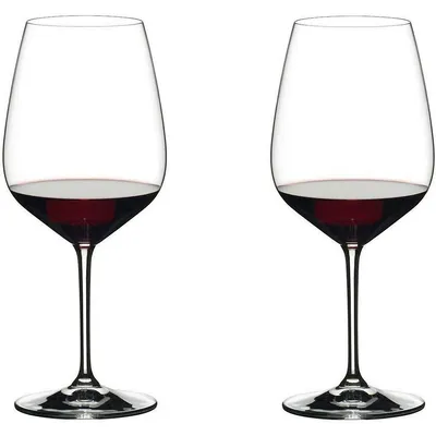 Extreme Cabernet Glass Set Of 2 Clear