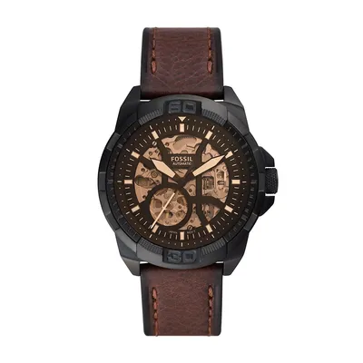 Men's Bronson Automatic, Black Stainless Steel Watch