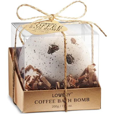 Extral Large Coffee Bath Bomb, 7oz Handmade Spa Body Bath Fizzy
