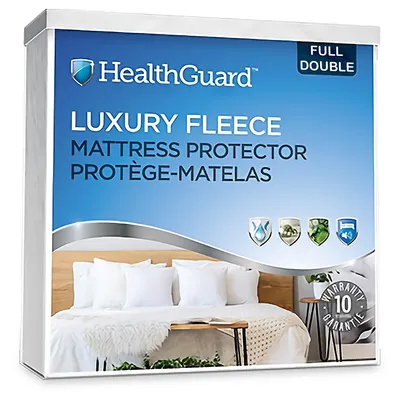 Luxury Fleece Waterproof Mattress Protector Full