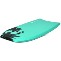 Goplus 33'' Lightweight Super Bodyboard Surfing W/leash Ixpe Deck Eps Core Boarding
