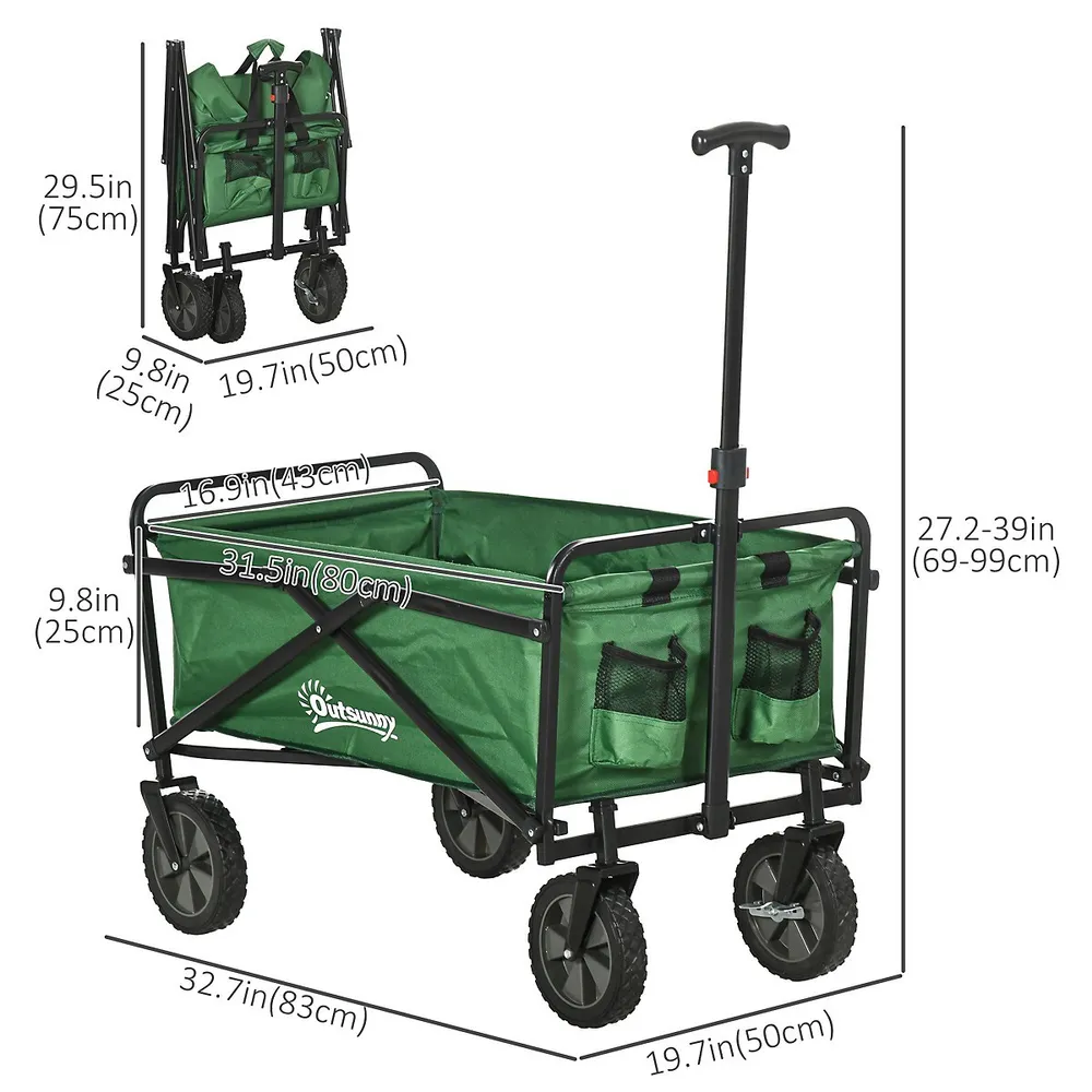 Folding Wagon Garten Cart