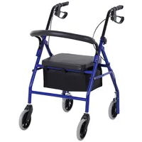 Folding Rollator Walker With Cushioned