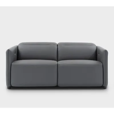 Lucia Leather Loveseat Recliner Sofa