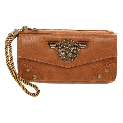 Dc Comics Wonder Woman Top Zip Juniors Wallet Wristlet