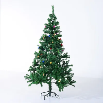 5ft Artificial Christmas Tree With Decoration Ornament And 420 Branch Tips