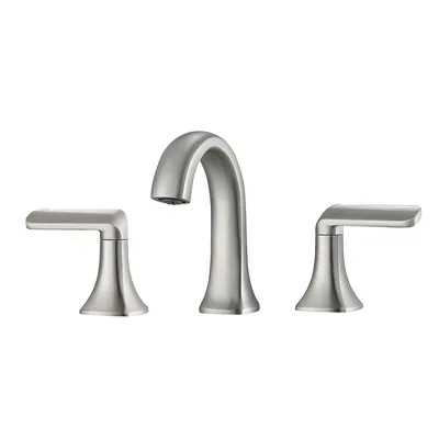Arezzo Widespread Bathroom Faucet In Brushed Nickel