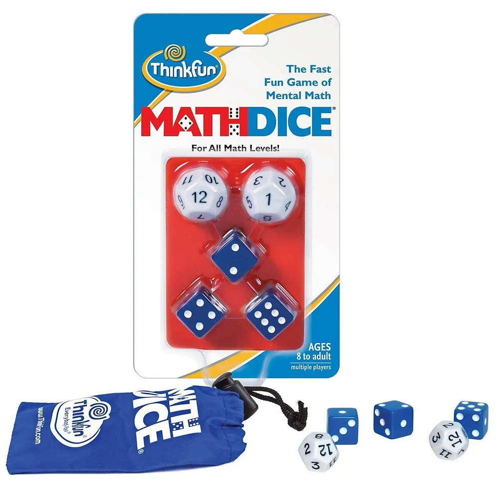 Math Dice: Mental Math Game 11 Pack