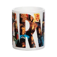 Marvel Characters Retro 16 Oz. Ceramic Mug