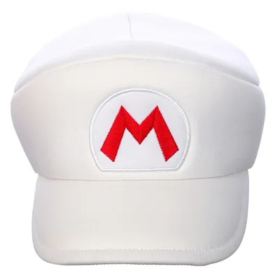 Super Mario Bros Fire Flower White Hat