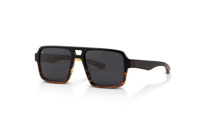Bold Men's Wood Acetate Sunglasses