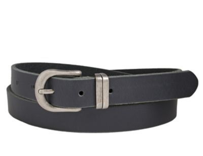 25mm Genuine Leather Double Loop Belt