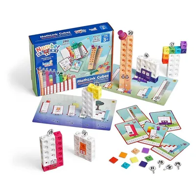 Learning Resources Numberblocks 11-20 Mathlink Cubes Math Activity Set
