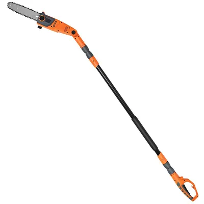 8 Amp 8" Corded Electric Pole Saw, Adjustable Head & Telescoping Shaft