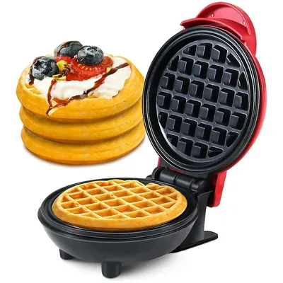 Waffle Maker Machine Non-stick Coating Deep Cooking Plates