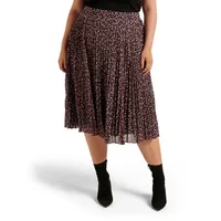 Ever New Hailee Curve Pleated Skirt Plus