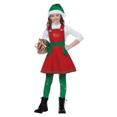 Elf In Charge Kids Costume