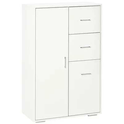High Gloss Storage Cabinet With Adjustable Shelf