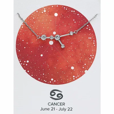 When Stars Align' Constellation Necklaces-cancer