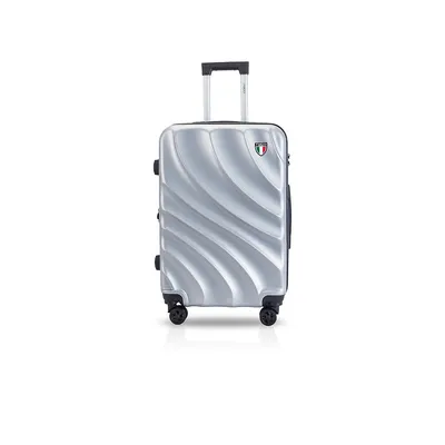 TUCCI Italy ALVEARE ABS 24 Medium Luggage Suitcase - Dark Grey