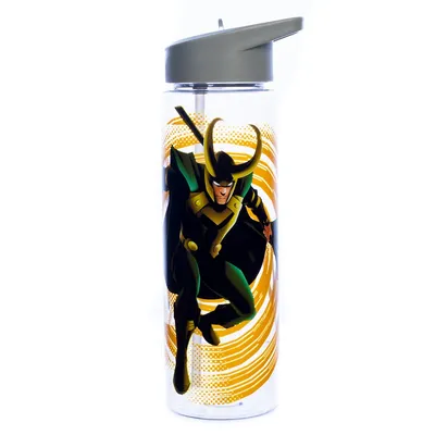 Marvel Loki 24 Oz. Uv Single-wall Tritan Water Bottle
