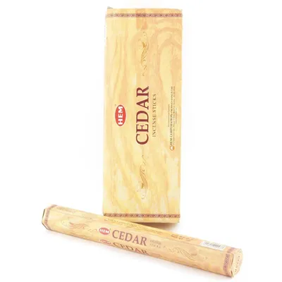Hem Incense (20 Stick) - Cedar - Set Of 6