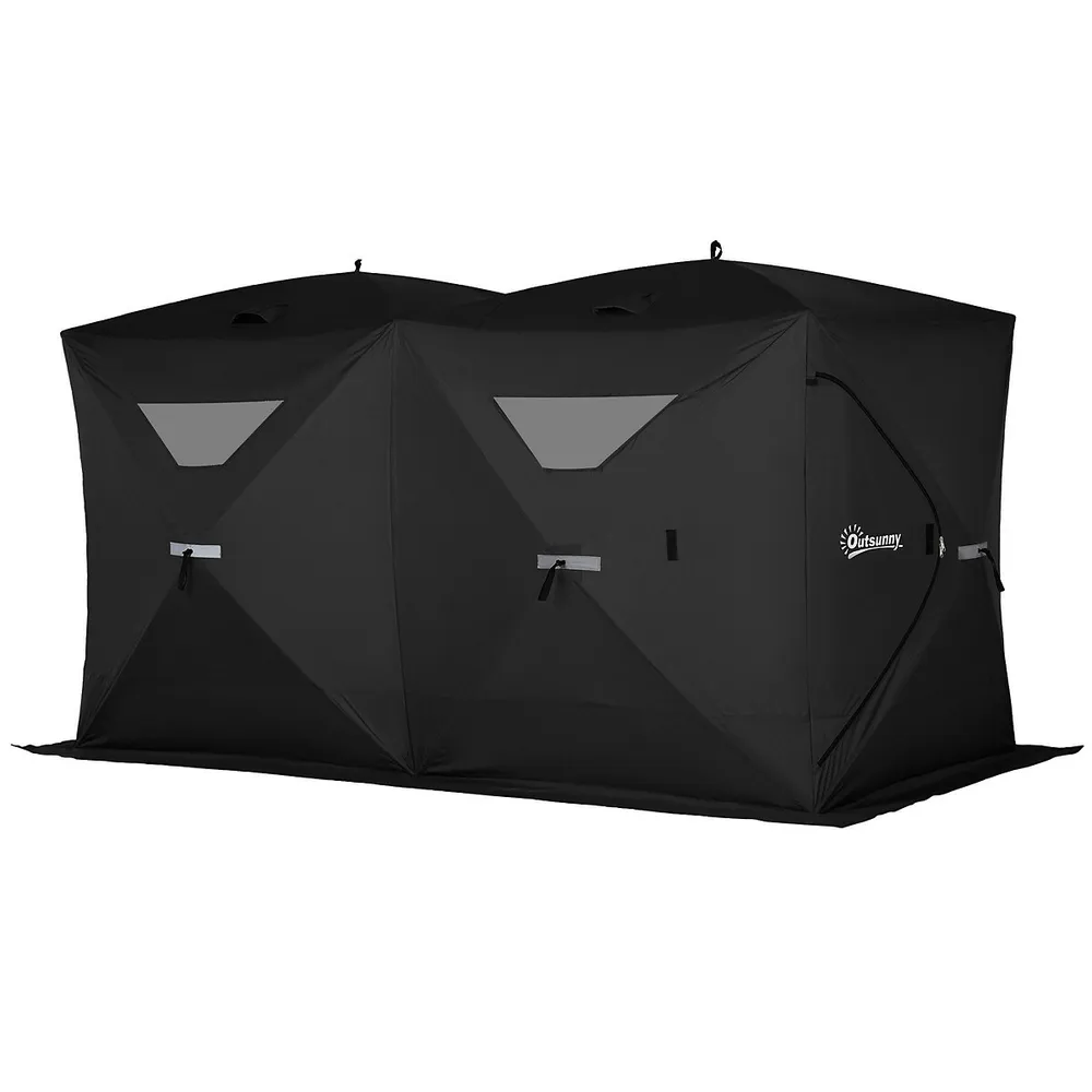 Outsunny 5-8 Person Pop-up Ice Shelter