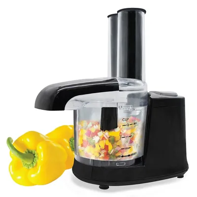 Mini 1.5-cup Food Processor With Stainless Steel Blade