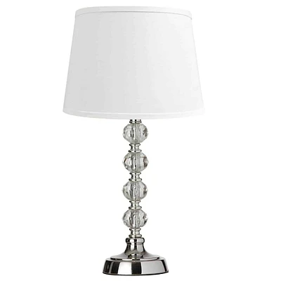 Crystal Modern 1 Light Led Compatible Decorative Table Lamp