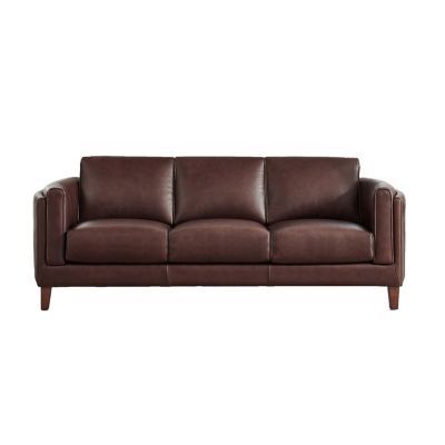 Maui 88 In. Leather Sofa