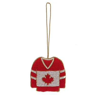 Embroidered Ornament - Team Canada