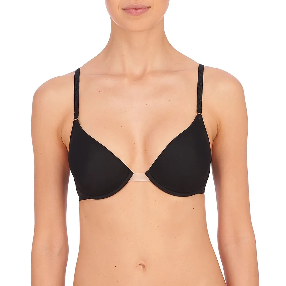 Low-Coverage Convertible Strapless Underwire Bra for Women