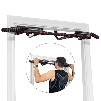 Multi-purpose Pull Up Bar Doorway Fitness Chin Up Bar No Screw Home Gym