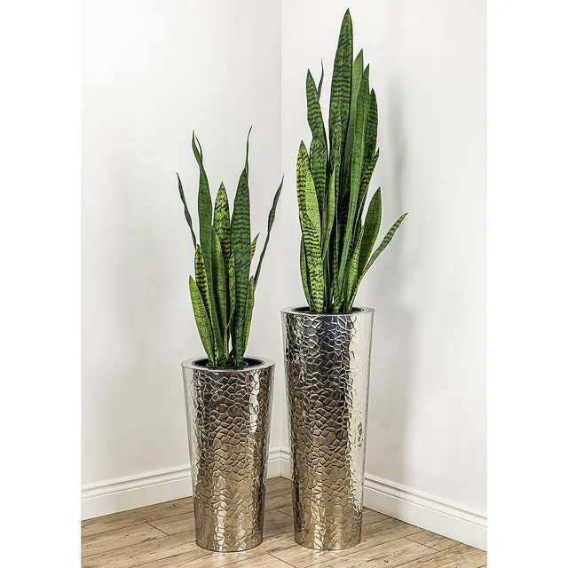 Artificial Snake Plant 35.5 Fake Sansevieria Indoor/Outdoor