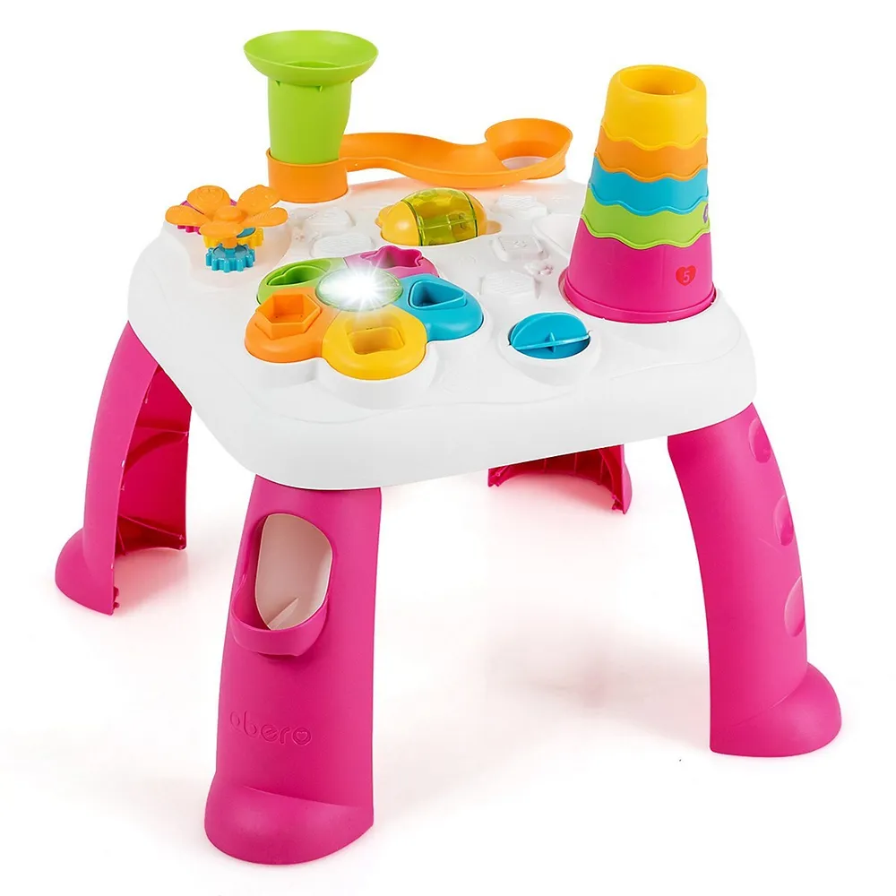 2 In 1 Learning Table Toddler Activity Center Sit To Stand Play