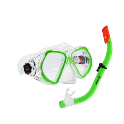 Snorkeling Set For Kids - Recreational Diving Mask And Dry-top Snorkel Kit, Youth