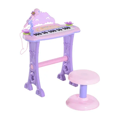 Kids Electronic Keyboard Set Pink