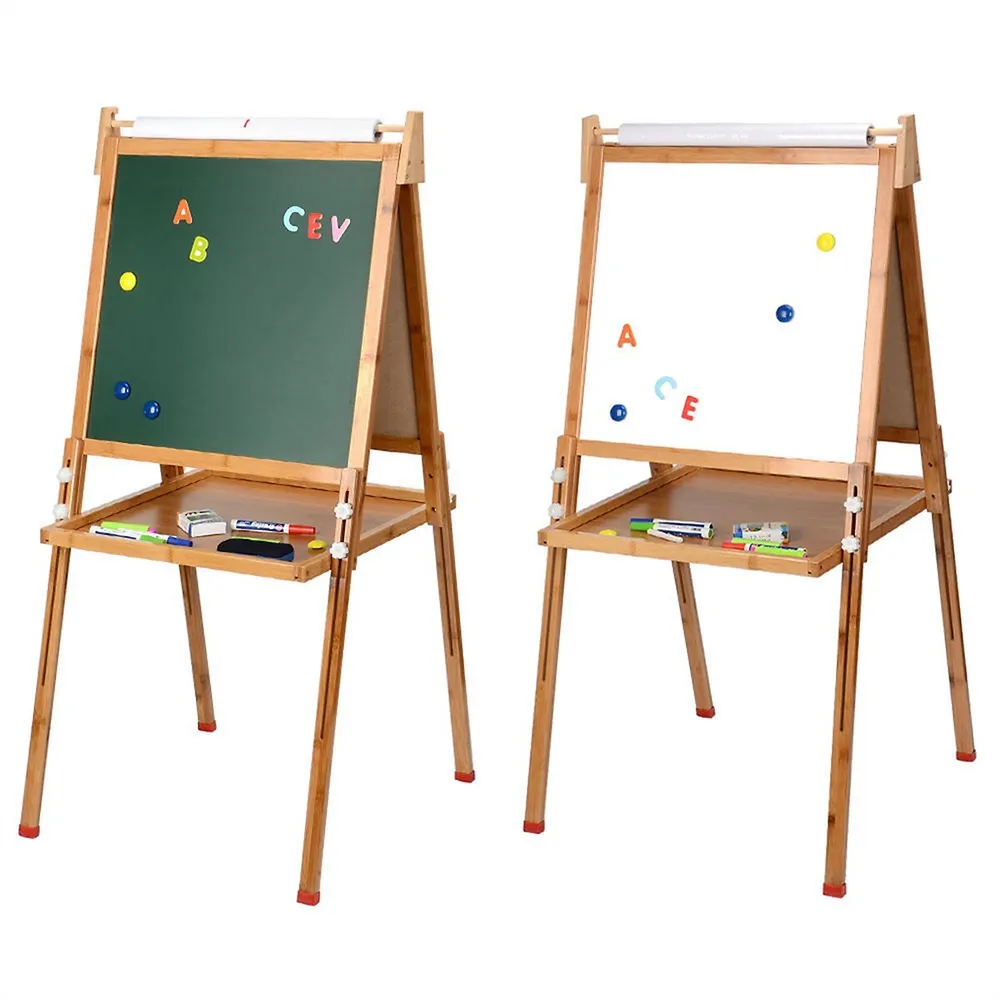 And　pcs　Drawing,　Centre　Kids　Standing　With　For　Board　Kids　White　Chalk　Magnetic　Board　Roll,　Paper　Easel　Art　LIVINGbasics　Shopping　Painting　Bayshore