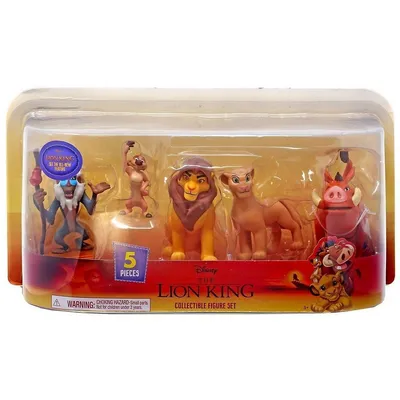 Disney The Lion King Rafiki Nala Simba Timon & Pumbaa Figure 5-pack