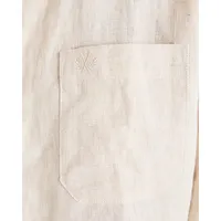 Long Sleeve Linen Shirt Sand