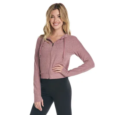 Womens Day-to-day Lightweight Zip-up Hoodie