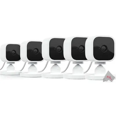 5x Mini Indoor Plug-in Hd Smart Security Camera, 1080hd Video, Works With Alexa