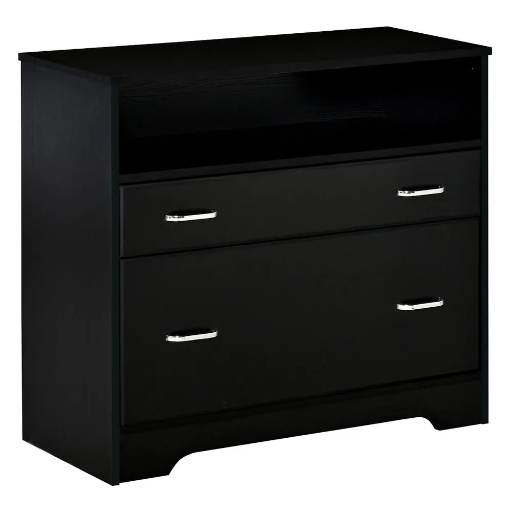 Vinsetto 2 Drawers File Cabinet With Hanging Rail The Pen Centre