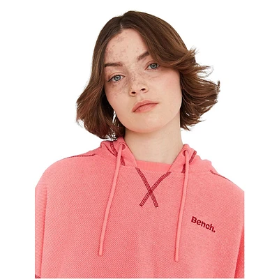 Beech French Terry Pullover Crop Hoodie